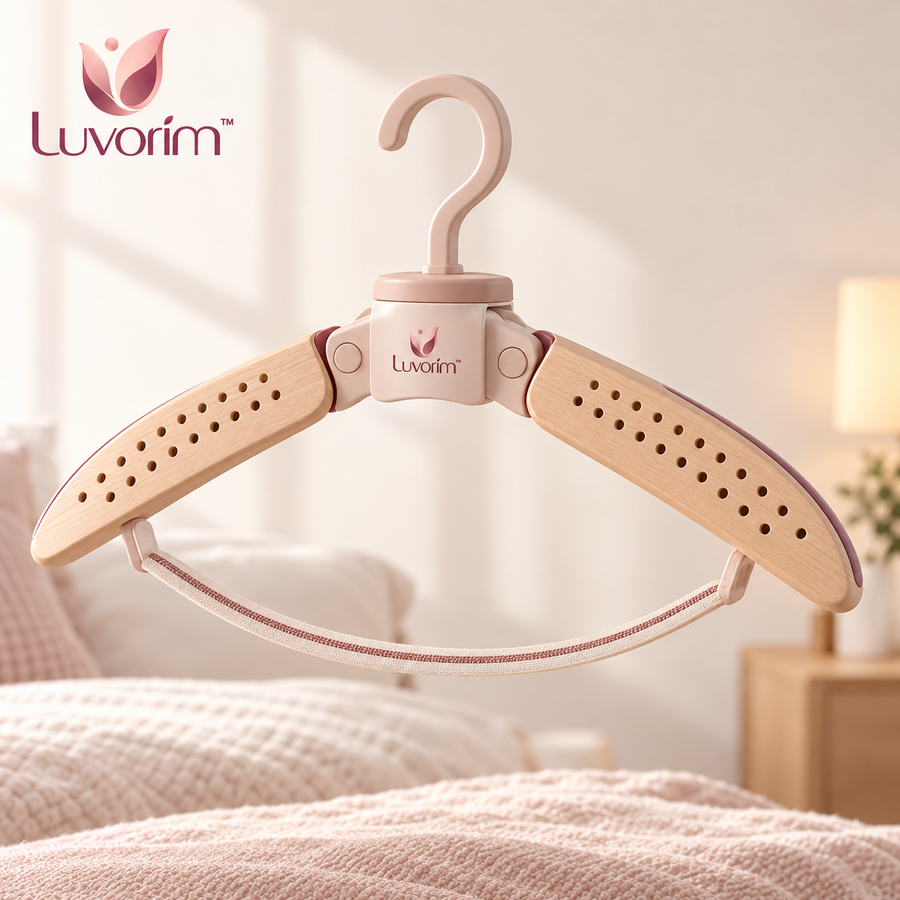Luvorim™ FoldShoulder Sleepwear Hanger