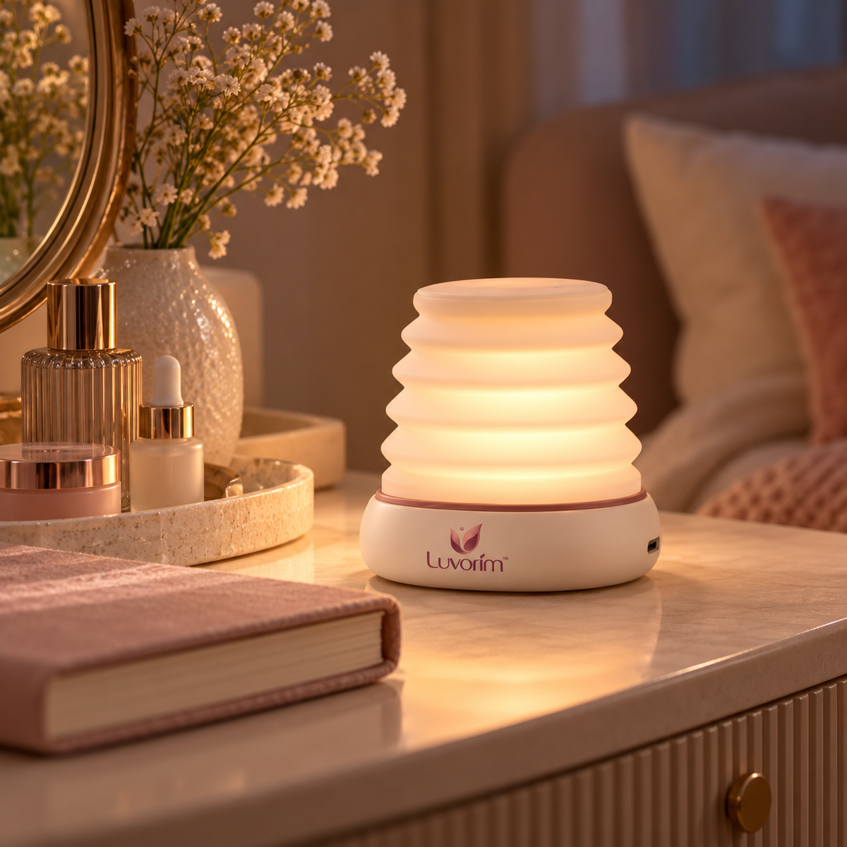 Luvorim™ PressClose Bedside Light